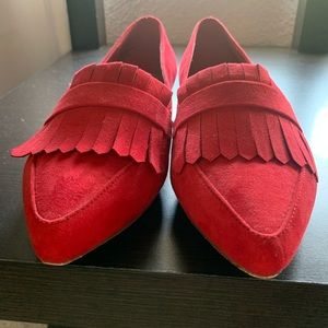 JustFab Cute Red Flats